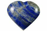 Polished Lapis Lazuli Heart - Pakistan #170933-1